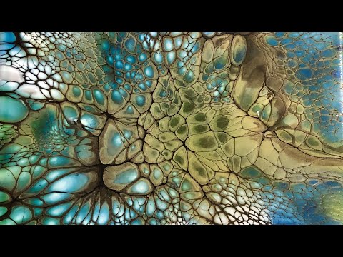 #268. GLORIOUS diptych—bloom technique for Fiona. / diptych / sheleeart / colourarte