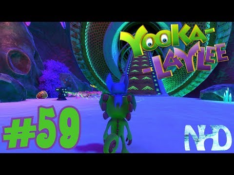 Let's Play Yooka-Laylee (pt59) Galleon Galaxy - Series of Tubes