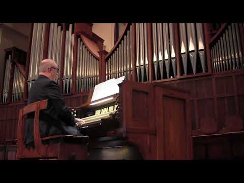 John Hutchinson plays "His Eye Is on the Sparrow"