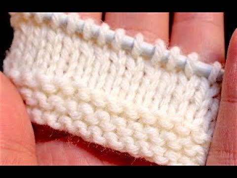 Beginner KNITTING tutorial: Cast on stitches, knit stitch, purl stitch ✨ Marion Blush