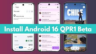 How to install Android 16 QPR1 Beta and try Material 3 redesign?