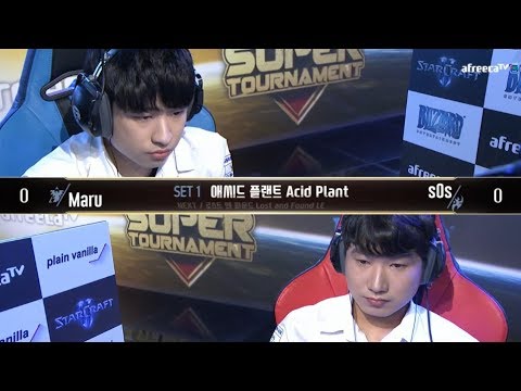 [2018 GSL SuperTournament II] Ro.8 Match1 Maru vs sOs