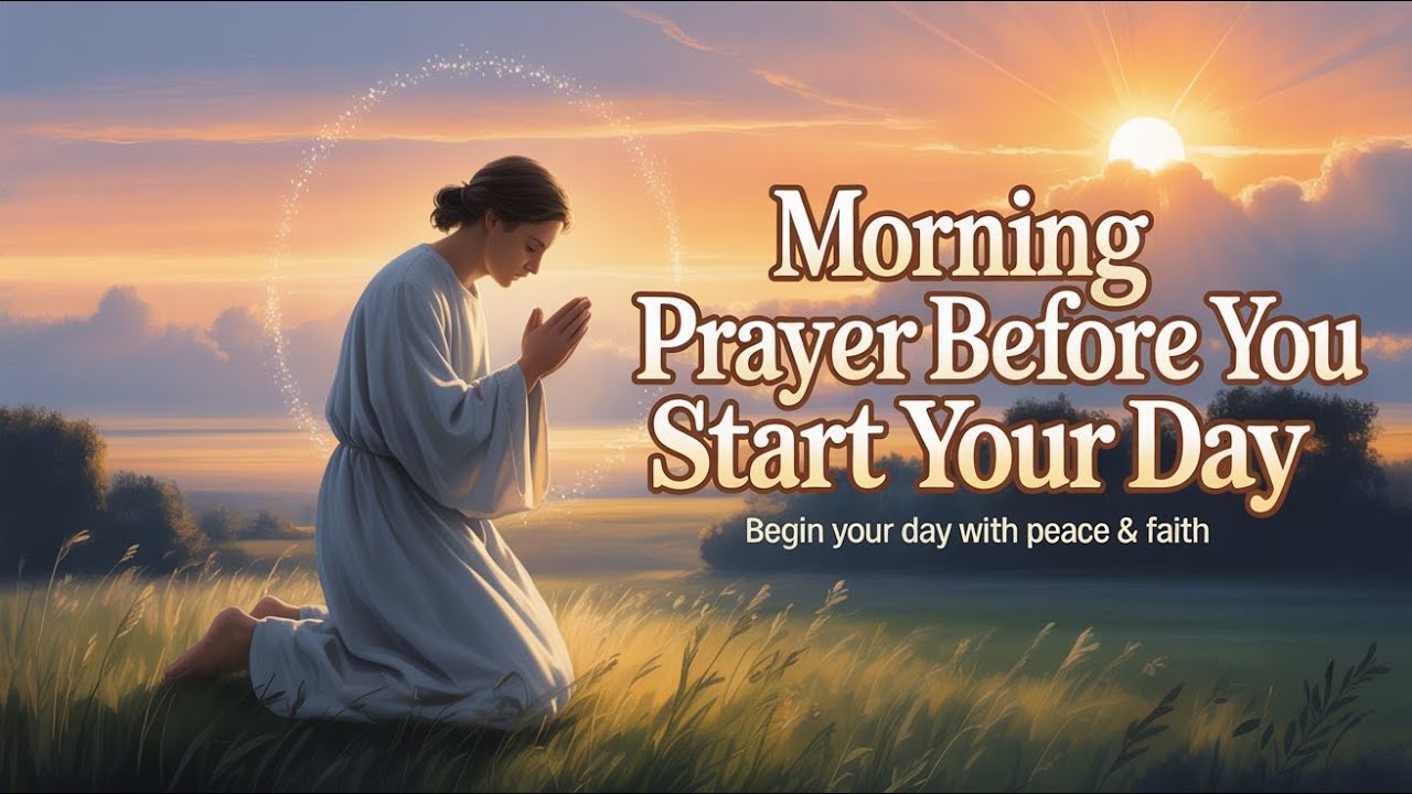 Morning Prayer Before You Start Your Day