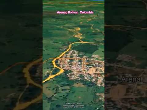 Arenal, Bolívar, Colombia #viajes #virtual #drone #turismo #googlemaps
