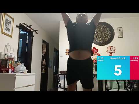 Day 283- Sat 18th Feb 2023 - TABATA Burpees Challenge