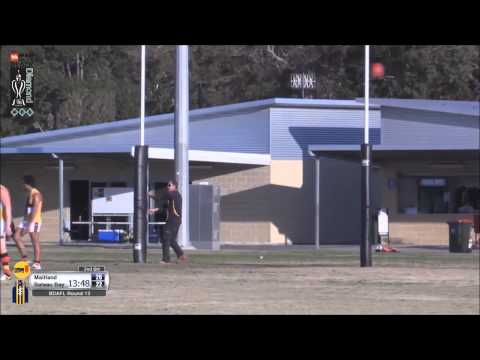 2015 BDAFL Round 13 2nd Division Highlights - Bateau Bay v Maitland Saints