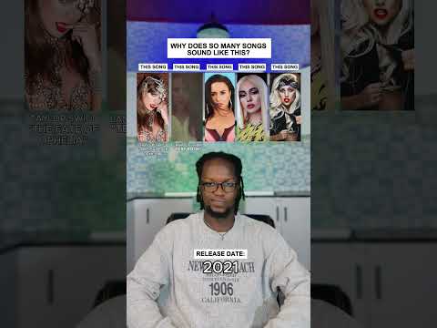 Why Does So Many Songs Sound Like This: Taylor Swift "The Fate of Ophelia" #shorts #taylorswift