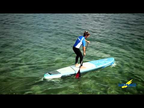 VDWS SUP Knien, Aufstehen, Fahrposition