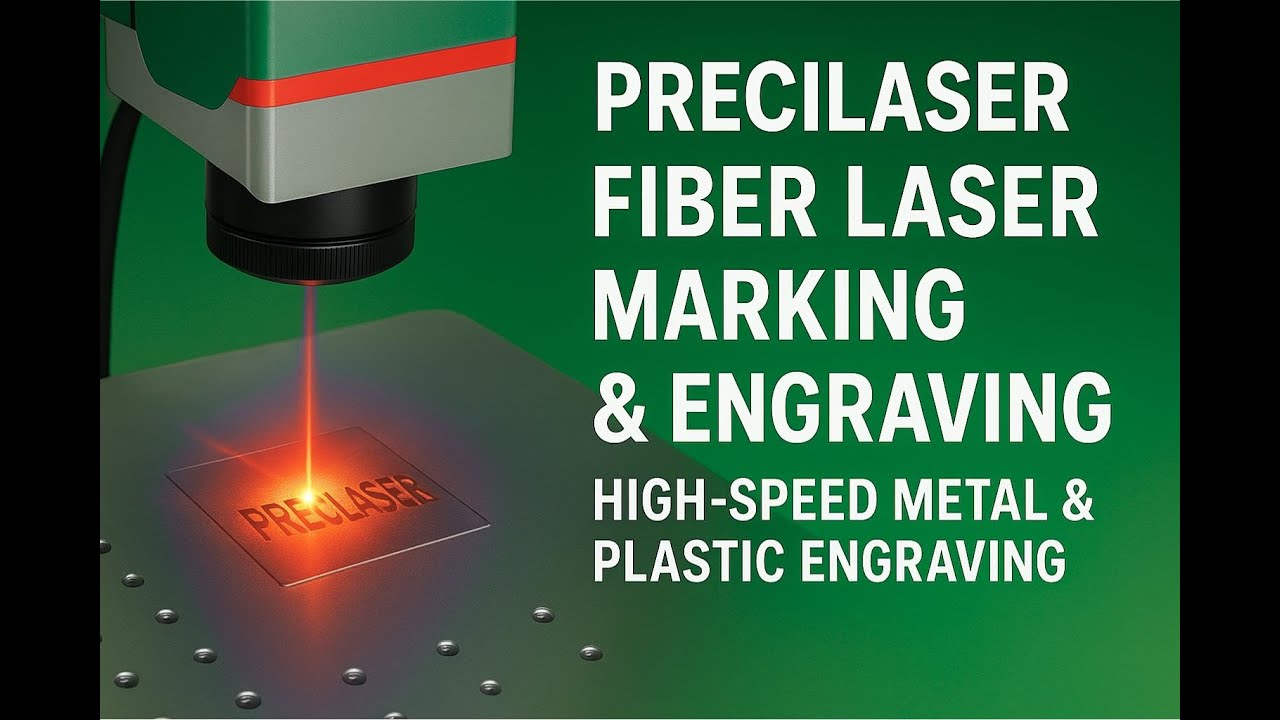 Precilaser Fiber Laser Marking & Engraving Machine | High Precision Metal & Plastic Marking