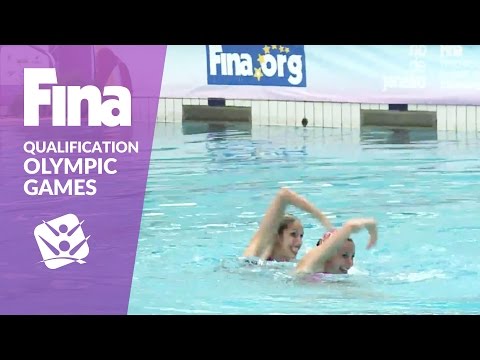 Re-Live: Duet Free - FINA Synchronised Swimming Olympic Games Qualification - Rio de Janeiro
