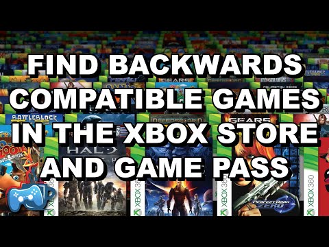 Part of a video titled How to Find Backwards Compatible Games in the Xbox Store and in ...