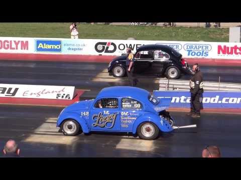 2013 VW ACTION - Lil Lizzy VW Beetle - running a 10.49