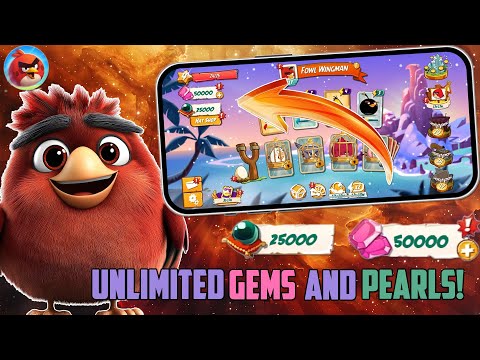 Angry Birds 2 Hack/Mod Apk - How to Get Angry Birds 2 Unlimited Gems and Pearls (iOS, Android) 2025