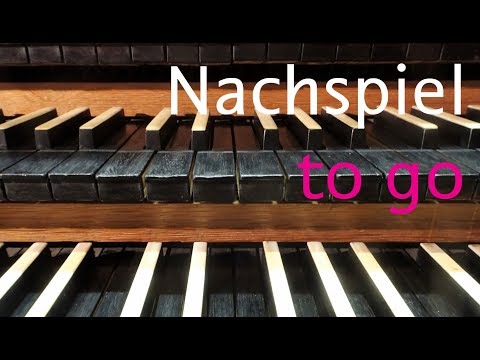 Nachspiel to go - Walter H. Lewis, Postlude in C