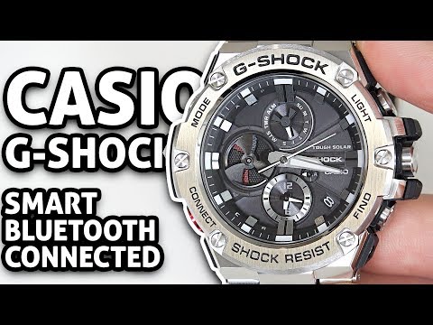 Smart Bluetooth Connected CASIO G-SHOCK Watch!