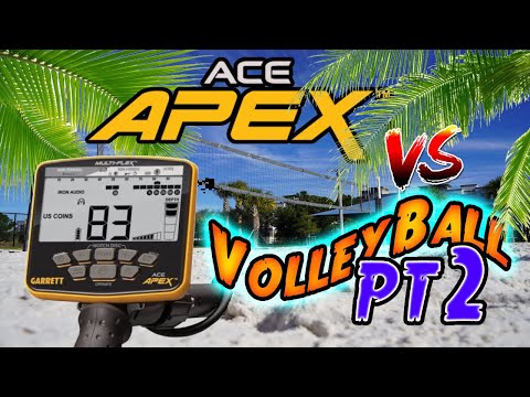 Garrett Ace Apex hitting Las Vegas Volley ball pit Part 2.