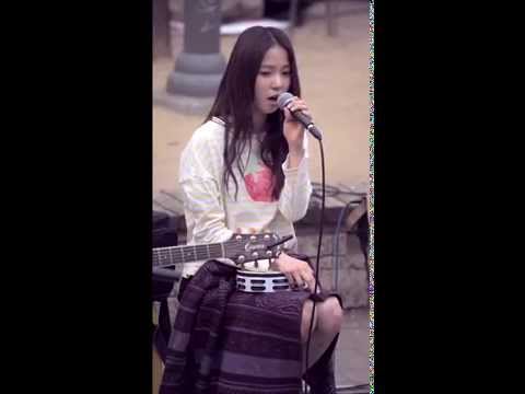 [4k직캠]150412 CLC 버스킹 5