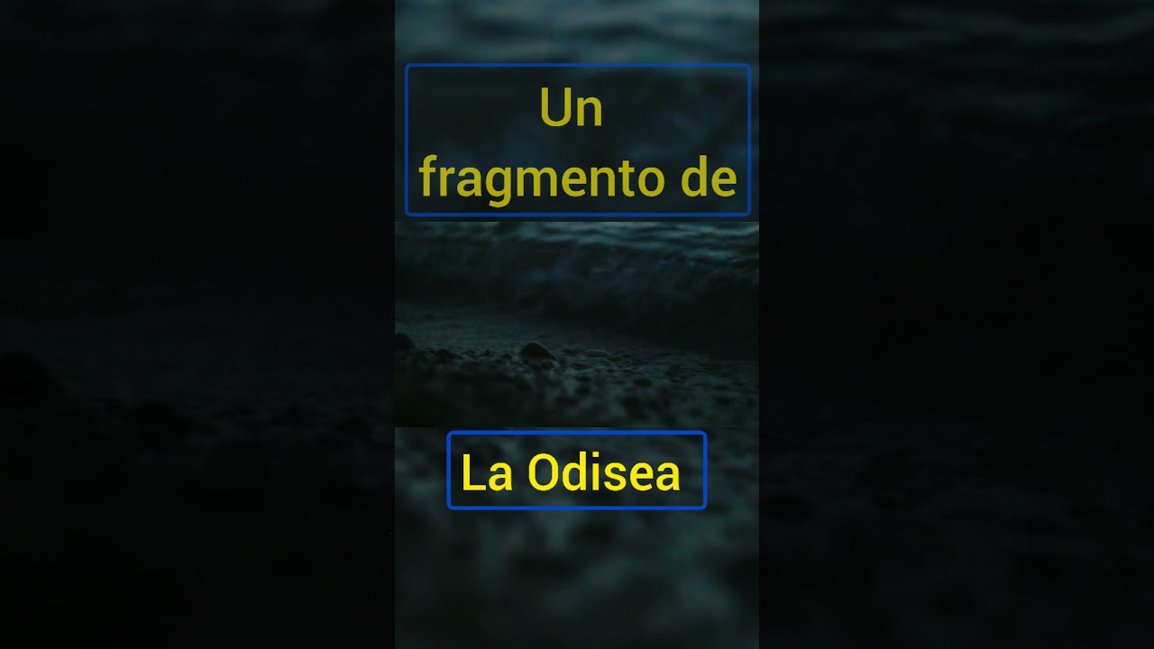 La ODISEA de HOMERO | Un VERSO