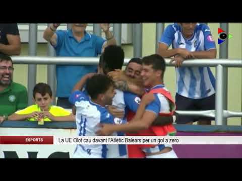La UE Olot cau a Son Malferit en el duel contra l’Atlètic Balears (1-0)