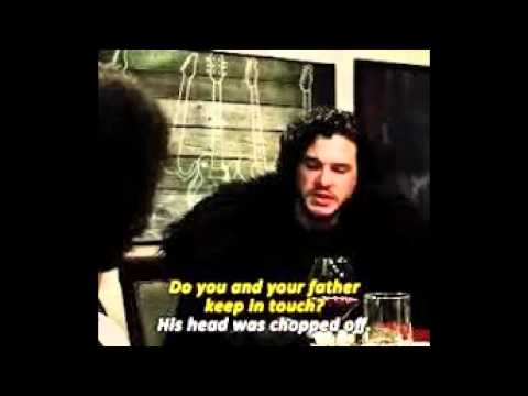 Seth Brings Jon Snow to a Dinner Party - Late Night with Seth Meyers