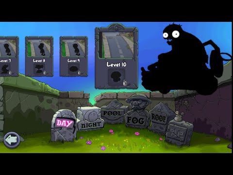 Best strategy Plants vs Zombies | Don't Need Upgrade Skin Fume-shroom vs Scaredy-shroom mod Survival