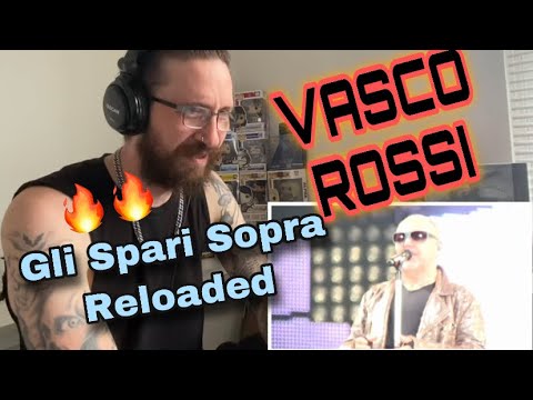 METALHEAD REACTS| Vasco Rossi - Gli Spari Sopra Reloaded