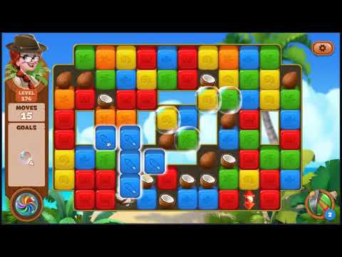 Lost Island Blast Adventure Level 174 - NO BOOSTERS 🏝️ | SKILLGAMING ✔️