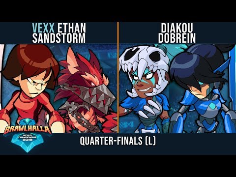 Ethan & Sandstorm vs Diakou & Dobrein - Quarter-Finals (L) - World Championship 2018 2v2