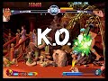 Street Fighter III 2nd Impact Giant Attack Elena VS Yang