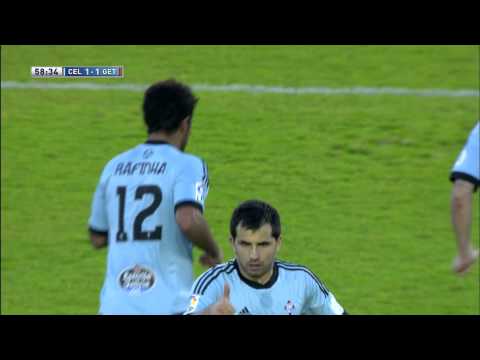 Gol de Rafinha (1-1) en el Celta de Vigo - Getafe CF - HD