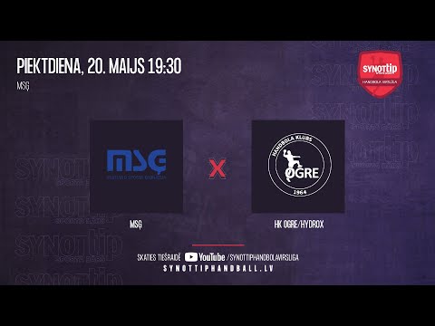 MSĢ - HK Ogre/HYDROX | SynotTip handbola virslīga 2021/2022