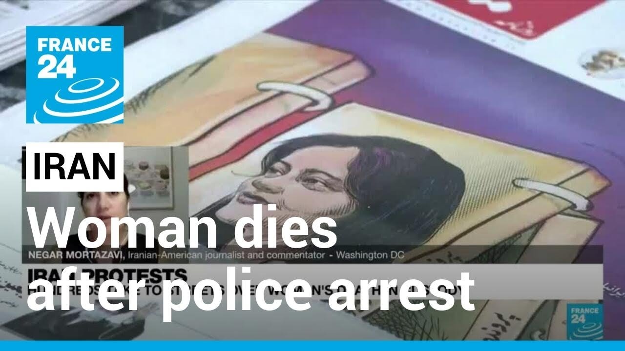New Iran protests over woman's death after 'morality police' arrest • FRANCE 24 English