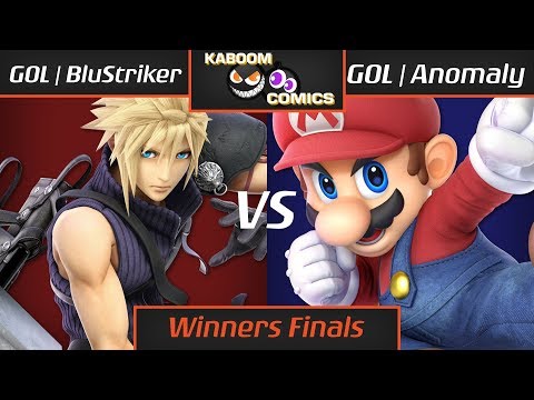 GOL | Anomaly (Mario) vs GOL | BluStriker (Cloud / Sonic) - Winners Finals - Kaboom Weekly #8