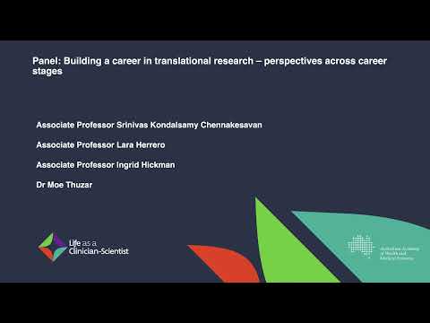 Panel discussion: building a career in translational research – perspectives across career stages