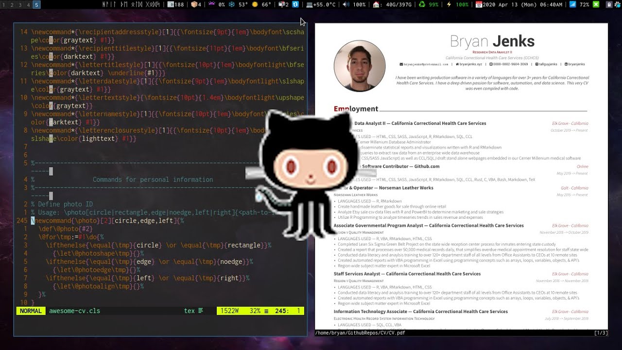 How To Make An Automated Resume With Github