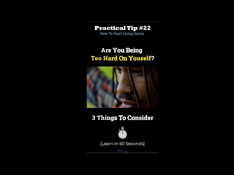 PT 22: Practical Ways to Start Living Series [1 Minute Better] #shorts