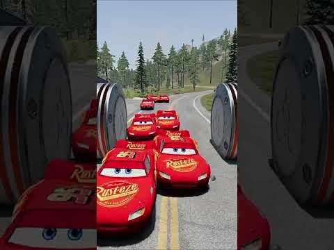 McQueen Bollard Crush – BeamNG drive publer com