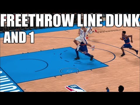 FREETHROW LINE DUNK AND 1 NBA 2K19