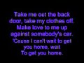 Get U Home - Shwayze with Lyrics 