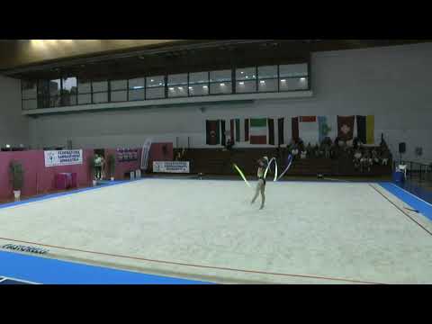 Elizabeta Havryliv (ITA) Ribbon– San Marino Cup 2025