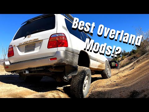 Basic essentials for overlanding. What I've done to my 100 series Toyota Land Cruiser so far...