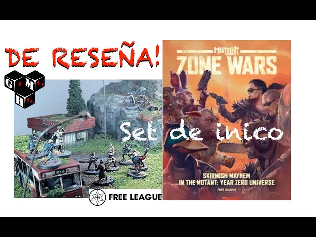 Vídeo relacionado con Free League: Mutant Year Zero: Zone Wars - Expansión de Robots y psiónicos - Miniaturas en Caja Wargame, 2 Nuevas facciones, RPG de Mesa Skirmish Mayhem