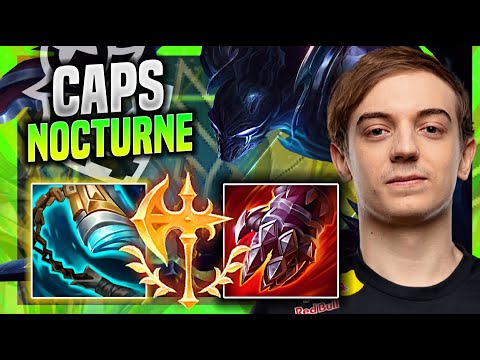 🔥CAPS TRIES NOCTURNE MID WITH THIS NEW BUILD🔥! - G2 Caps Plays Nocturne MID vs Katarina! |