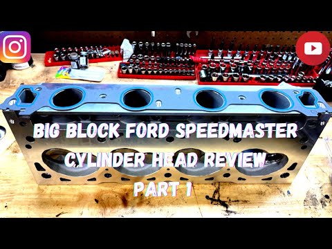 Big Block Ford Speedmaster Cylinder Head Review Part 1 #nonamenationals #speedmaster #cylinderhead