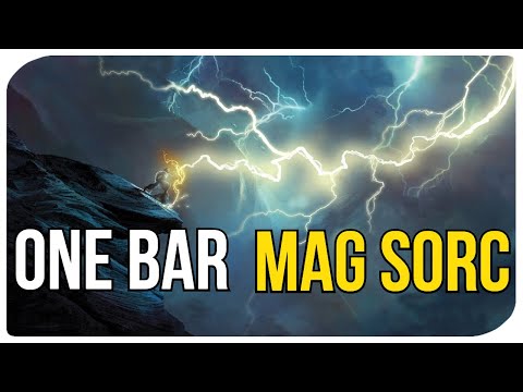 Solo PVE Magicka Sorcerer Build - INFINITY - The ULTIMATE ONE BAR Solo Pet Sorc Build for ESO!!