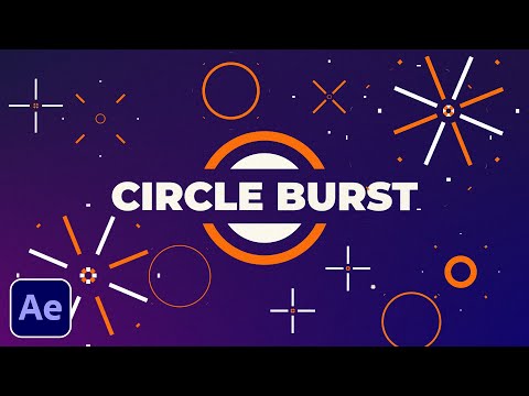 Create 3 Great Circle Burst Motion Graphics in After Effects | Tutorial