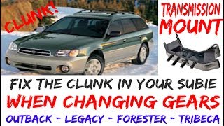 How To Fix Annoying Clunk Subaru Outback Impreza Legacy Forester Tribeca