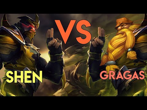 Gragas vs Shen || When you get so Fed you actually become GOD