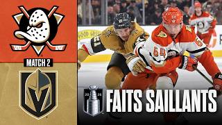 Ducks vs Golden Knights, match no 2 | 06/05/26 | Faits saillants