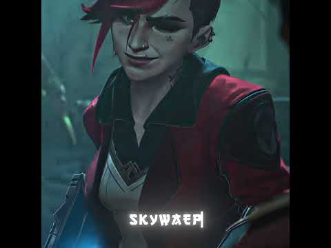 Who's the Best Arcane Female? 🥶🔥 - Arcane Vi Edit [4K] || ESSE CARA! (Ultra Slowed)